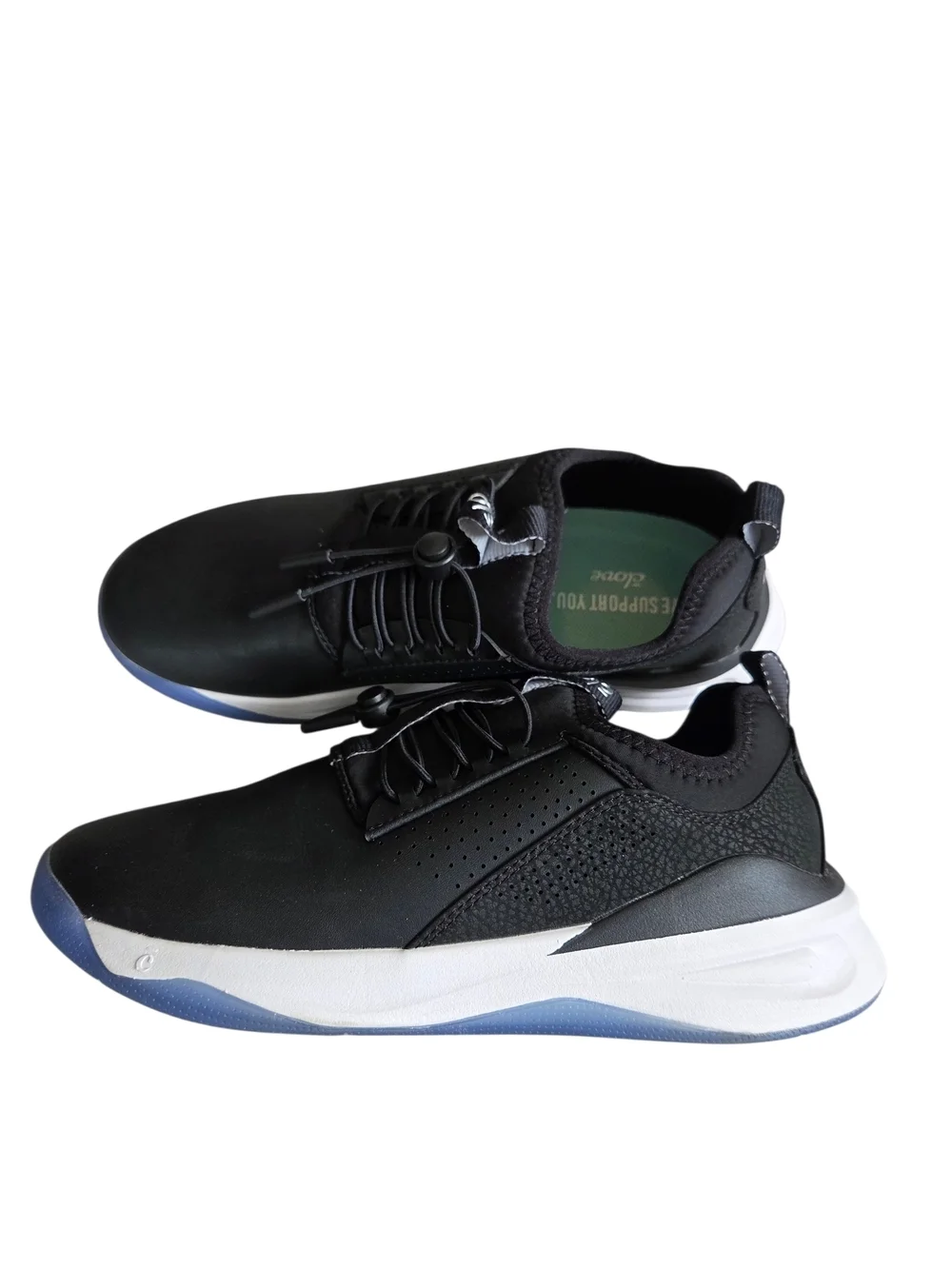Clove Women's Black Nursing Athletic Sneakers 8